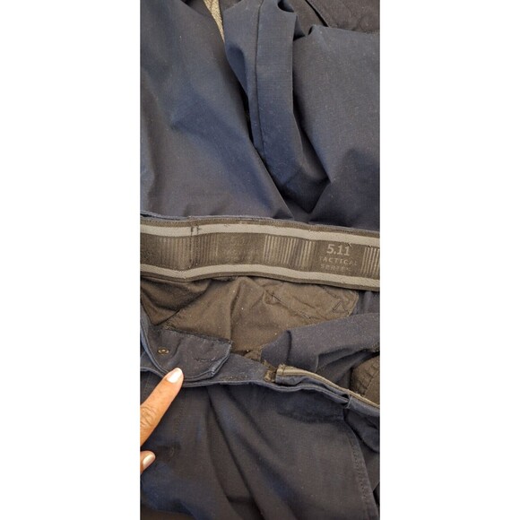 511 TACTICAL SERIES Men's 38 Navy Stryke Pants Ripstop Utility Comfort Waist - Picture 6 of 14